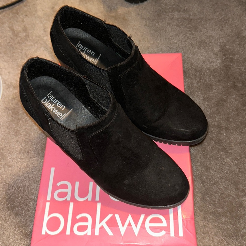 Lauren Blakwell black boots
